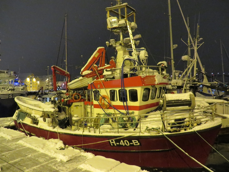Tromsö im Winter Hafen - vagamundo361