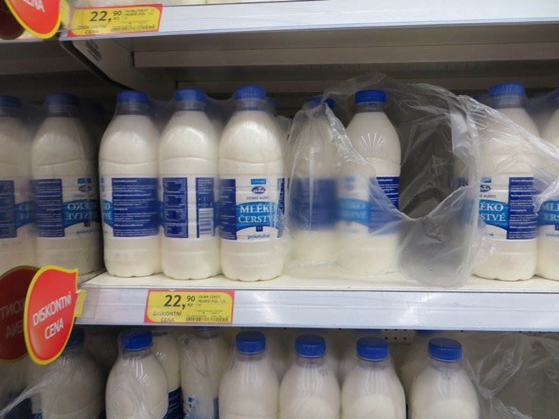 Preise in Tschechien für Milch - Vagamundo 361°