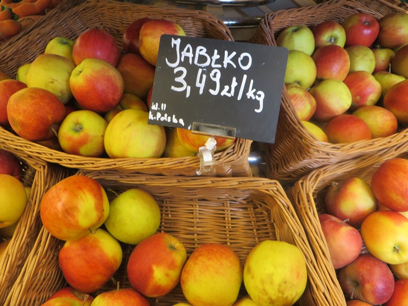 Preise in Polen für Äpfel - Vagamundo 361°