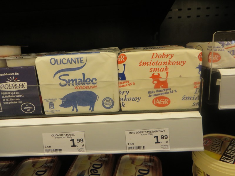 Preise in Polen für Butter - Vagamundo 361°