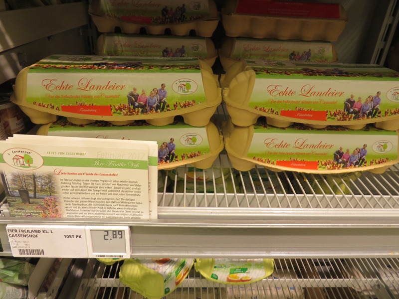 Preise in Deutschland für Eier - Vagamundo 361°