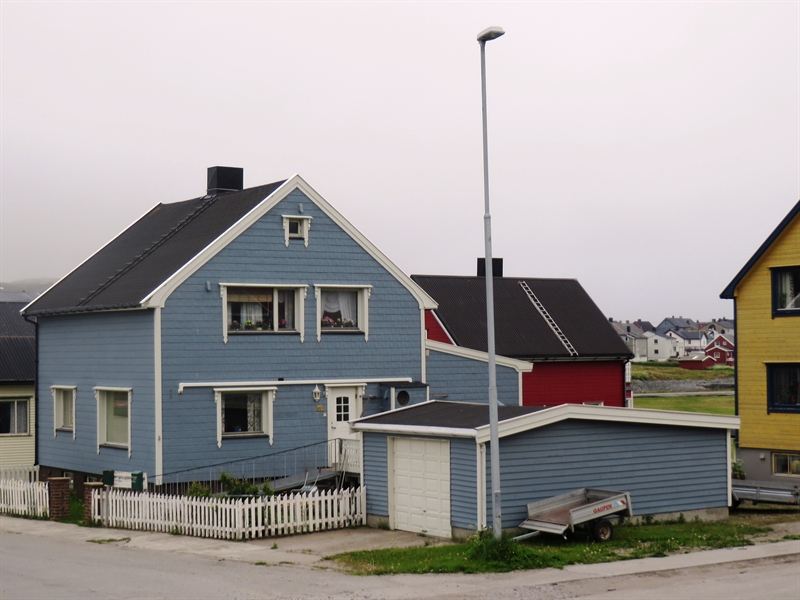 Blaues Haus in Vardø