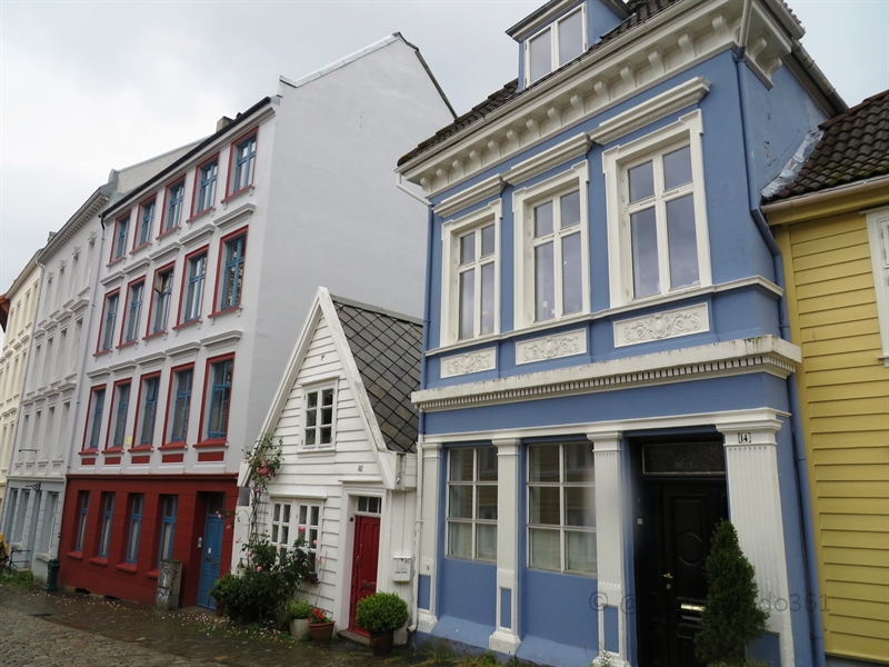 Häuser in Bergen